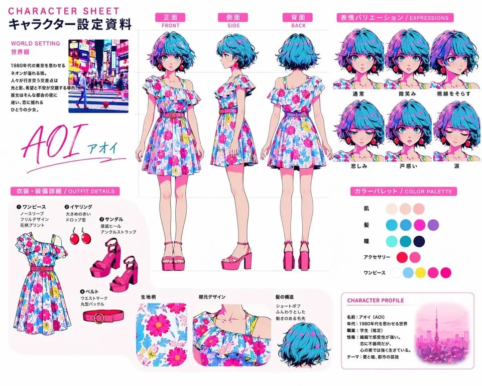 Consistent editing sample